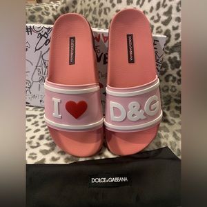 Dolce & Gabbana Rubber Slides